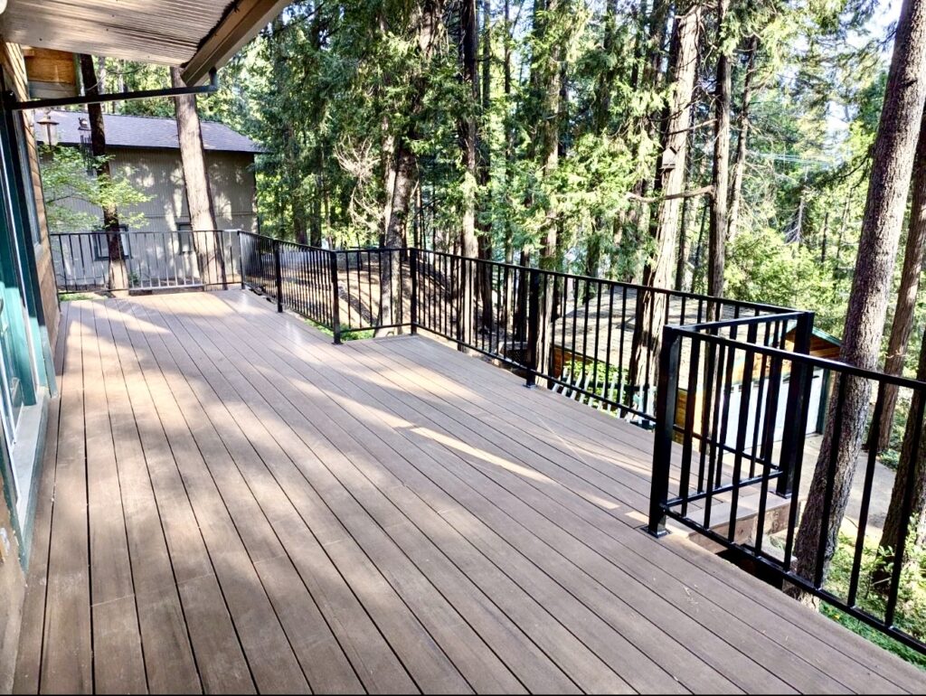 Deck after